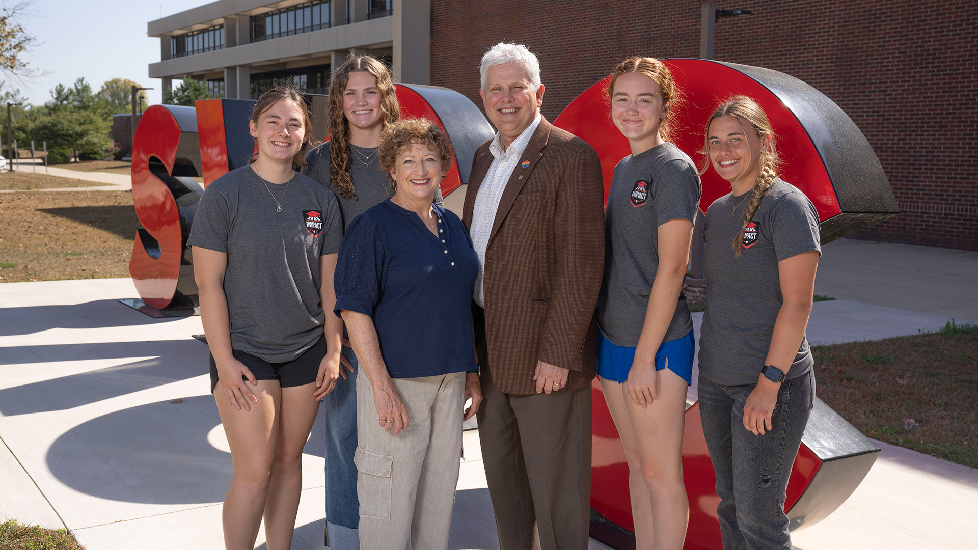 Drs Hellmich with First Cohort Students