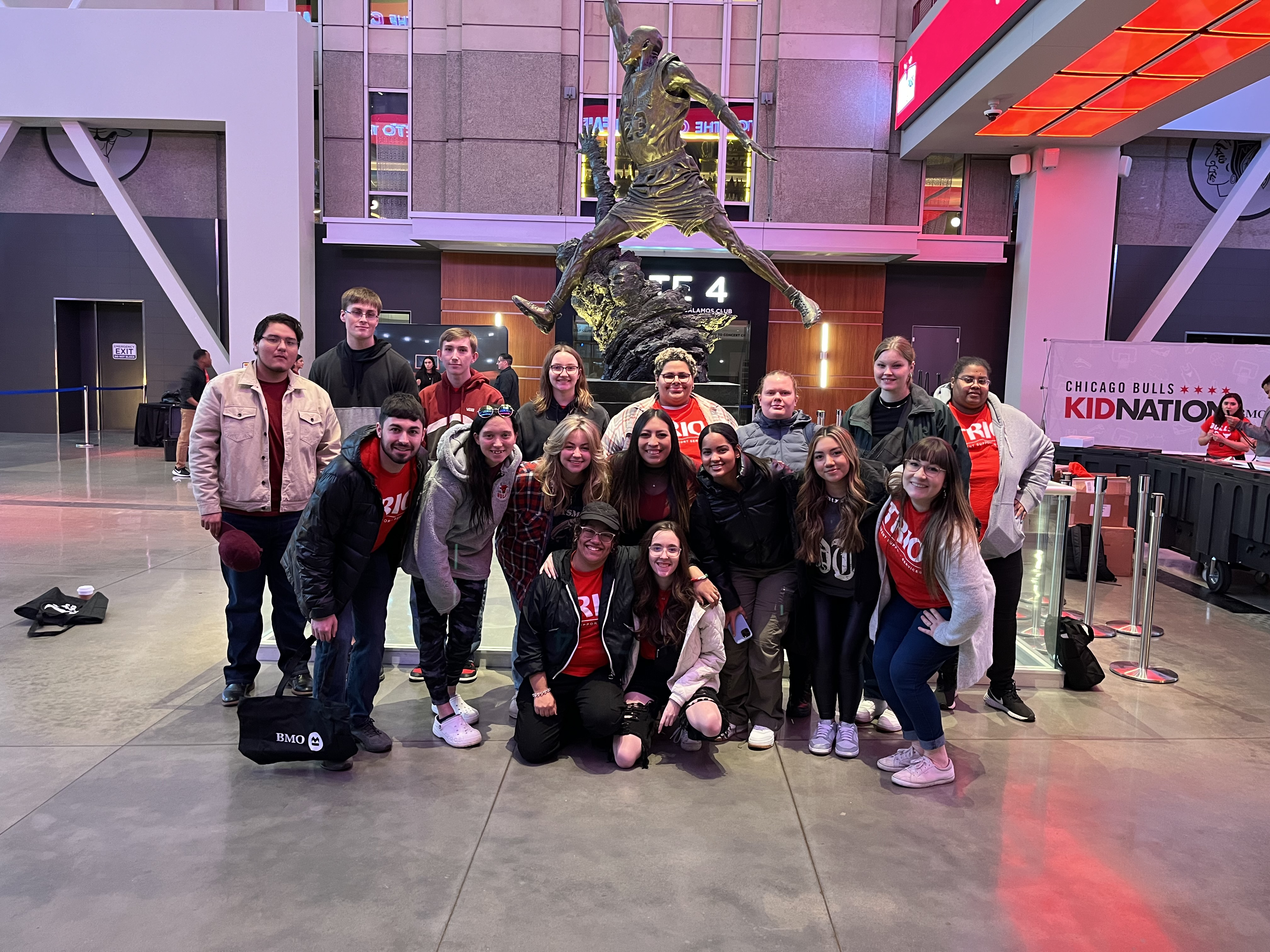 Chicago Athletics Career Expo and Bulls Game Visit