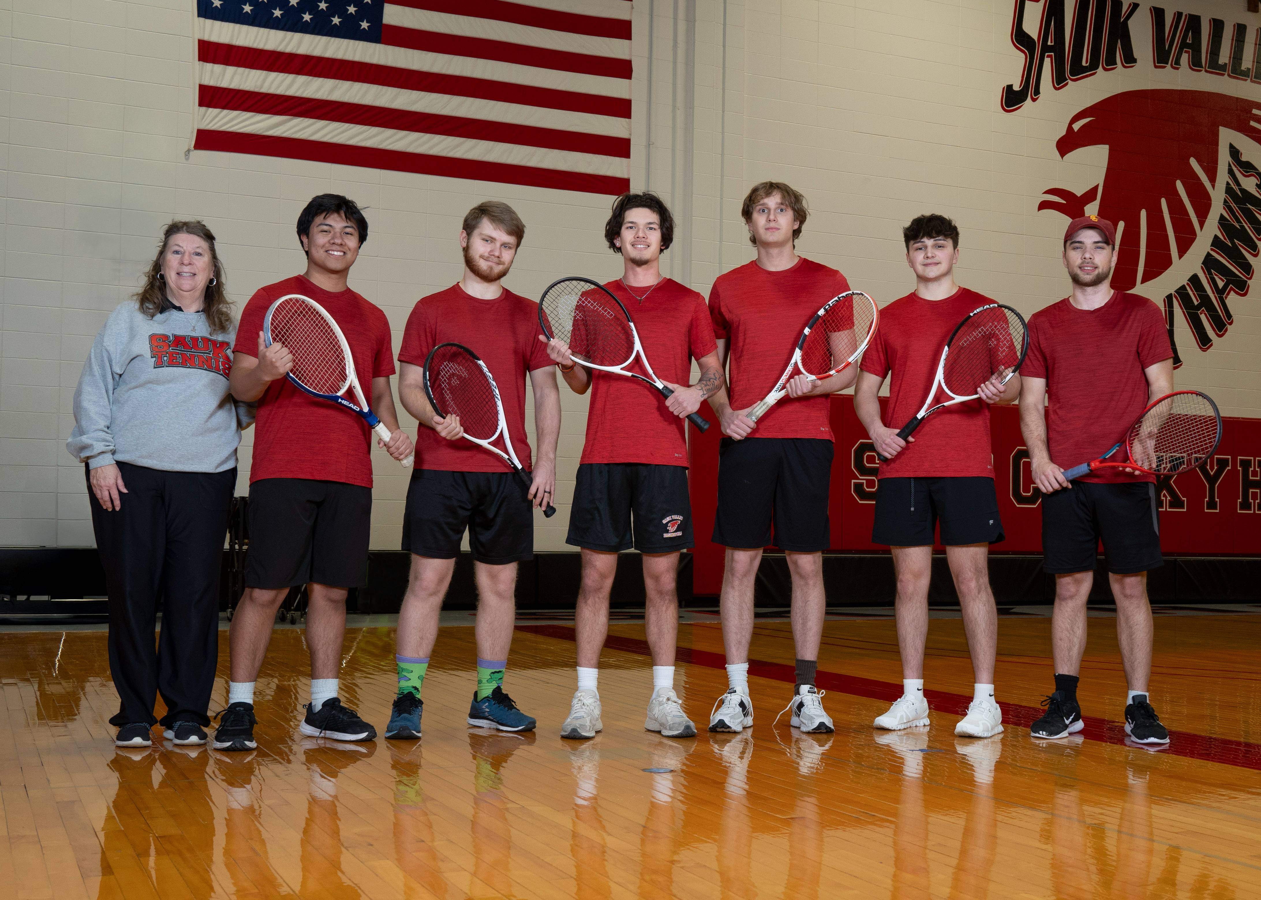 2022-23 Mens Tennis Team Photo